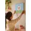 Sevimli Kuzu Boyama Tuvali – Şövalesiz Boya Seti 20x20