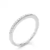 Slim Pave Diamond Band