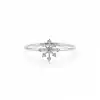 Snowflake Diamond Ring