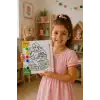 Süper Anne Temalı Boyama Tuvali Şövalesiz Boya Seti 20x20 cm