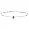 Teardrop Ruby & Diamond Bracelet