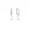 Triangle Charm Earrings