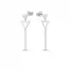Triangle Drop Earrings