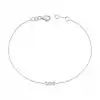 Triple Diamond Chain Bracelet