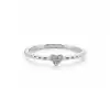 Triple Diamond Heart Ring