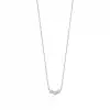Triple Diamond Pendant Necklace