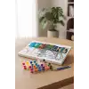 Venedik Manzaralı Mandala Tuval Boyama Seti 40x50 cm