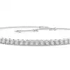 White Gold Chain Diamond Bracelets