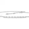 White Gold Chain Diamond Bracelets