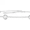 White Gold Chain Diamond Bracelets