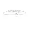 White Gold Chain Diamond Bracelets