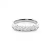 White Gold Contemporary Diamond Engagement Rings