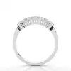 White Gold Contemporary Diamond Engagement Rings
