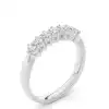 White Gold Contemporary Diamond Engagement Rings