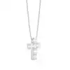 White Gold Cross Diamond Pendants