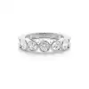 White Gold Diamond Anniversary Rings