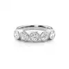 White Gold Diamond Anniversary Rings