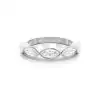 White Gold Diamond Anniversary Rings