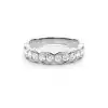 White Gold Diamond Anniversary Rings