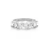 White Gold Diamond Anniversary Rings