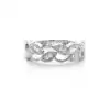 White Gold Diamond Anniversary Rings