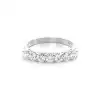 White Gold Diamond Anniversary Rings
