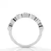 White Gold Diamond Anniversary Rings