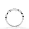 White Gold Diamond Anniversary Rings