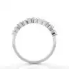 White Gold Diamond Anniversary Rings