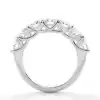 White Gold Diamond Anniversary Rings
