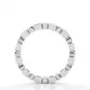White Gold Diamond Anniversary Rings