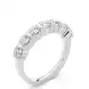 White Gold Diamond Anniversary Rings