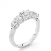 White Gold Diamond Anniversary Rings