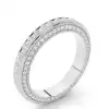 White Gold Diamond Anniversary Rings