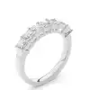 White Gold Diamond Anniversary Rings
