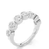 White Gold Diamond Anniversary Rings