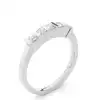 White Gold Diamond Anniversary Rings
