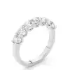 White Gold Diamond Anniversary Rings