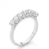 White Gold Diamond Anniversary Rings