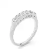 White Gold Diamond Anniversary Rings
