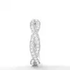 White Gold Diamond Anniversary Rings