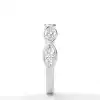 White Gold Diamond Anniversary Rings