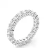 White Gold Eternity Rings Diamond