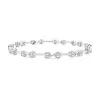 White Gold Evening Diamond Bracelets