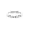 White Gold Five Stone Diamond Rings