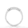 White Gold Five Stone Diamond Rings