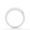 White Gold Five Stone Diamond Rings