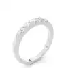 White Gold Five Stone Diamond Rings
