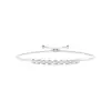 White Gold Friendship Diamond Bracelets