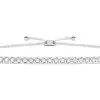 White Gold Friendship Diamond Bracelets